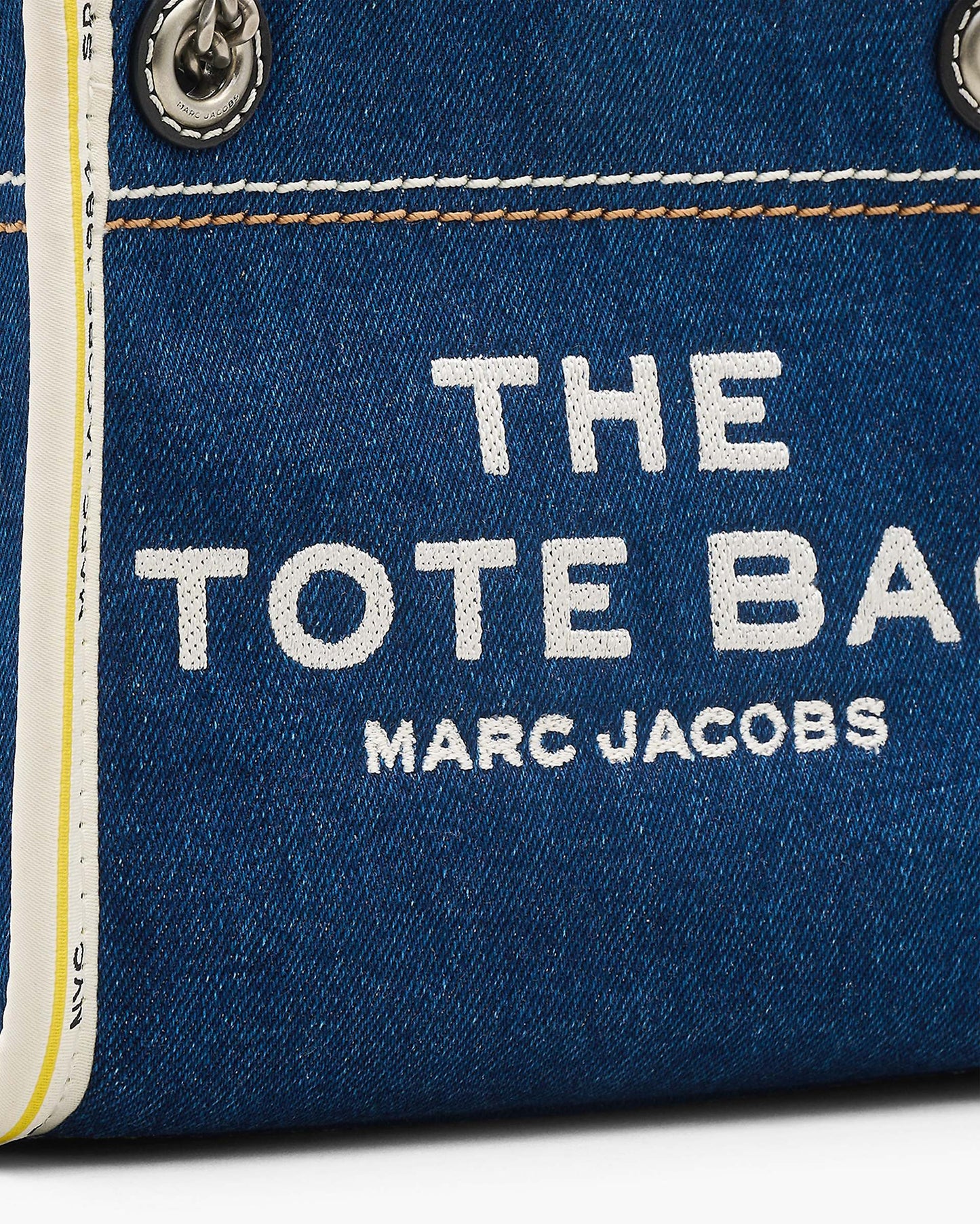 The Denim Chain Crossbody Tote Bag