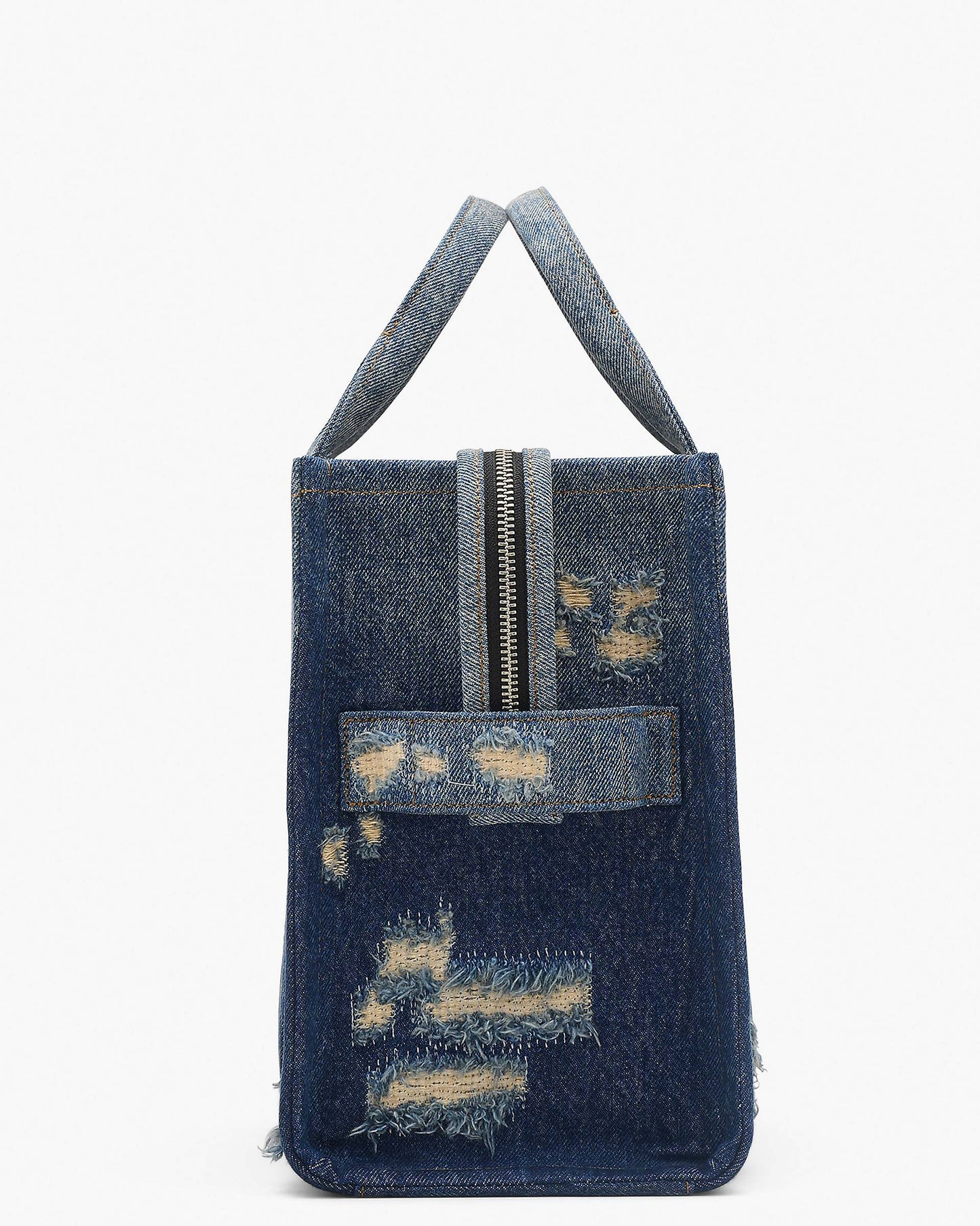 The Rip and Repair Denim Medium Tote Bag