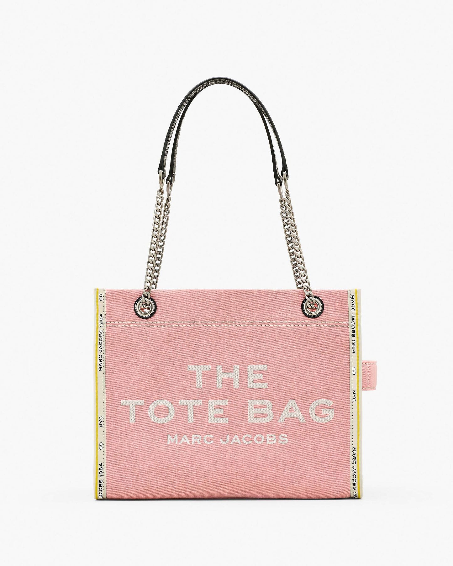 The Denim Chain Medium Tote Bag