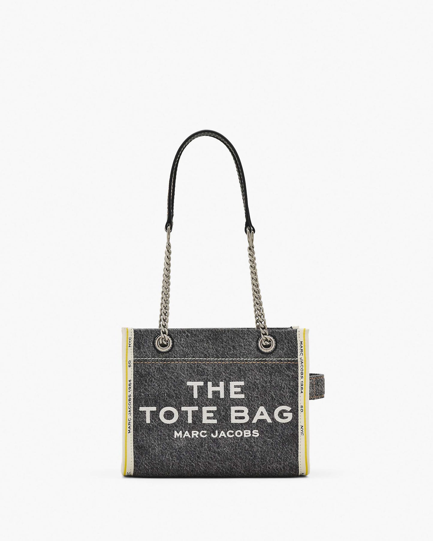 The Denim Chain Small Tote Bag