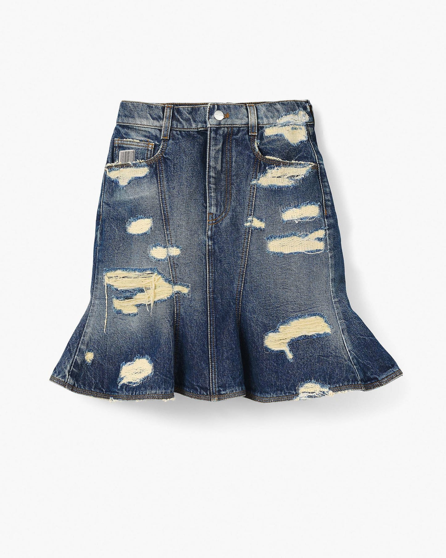 The Rip And Repair Fluted Mini Skirt
