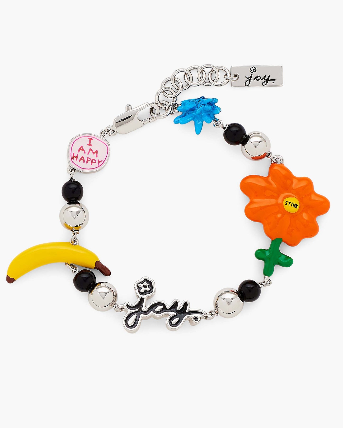 David Shrigley X MJ Joy Flower Station Bracelet