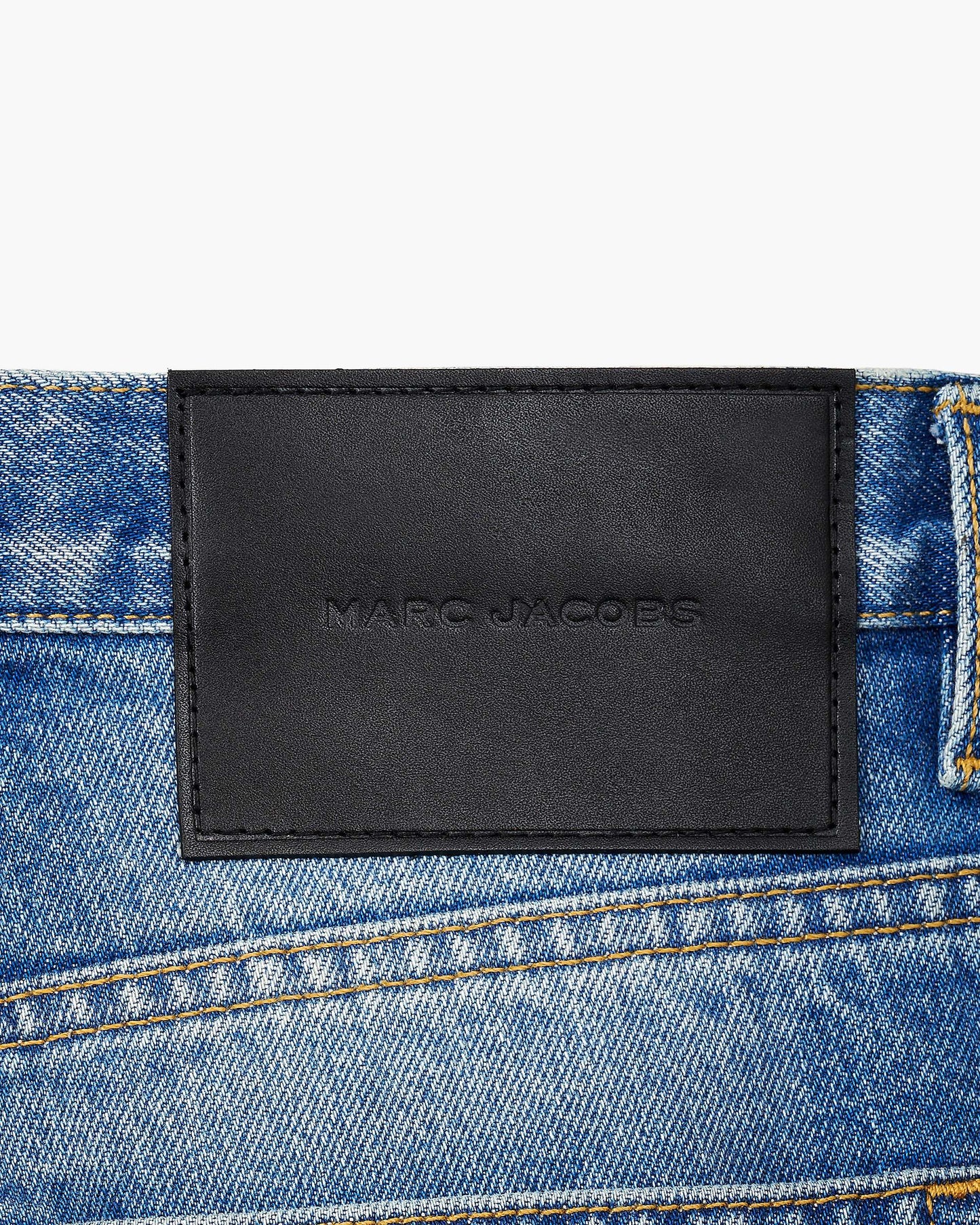 Patchwork Straight Jean