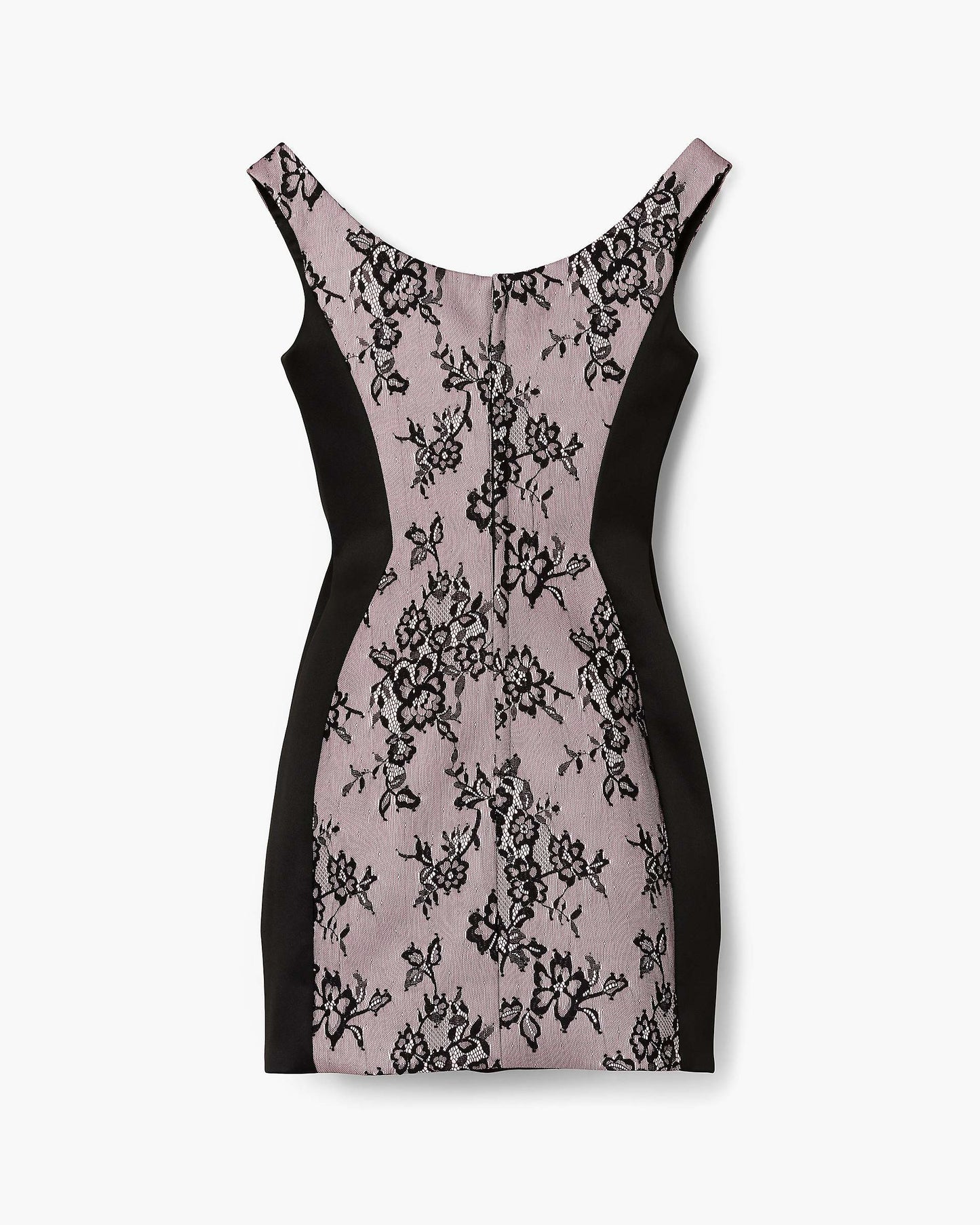 Sculpted Lace Shadow Dress