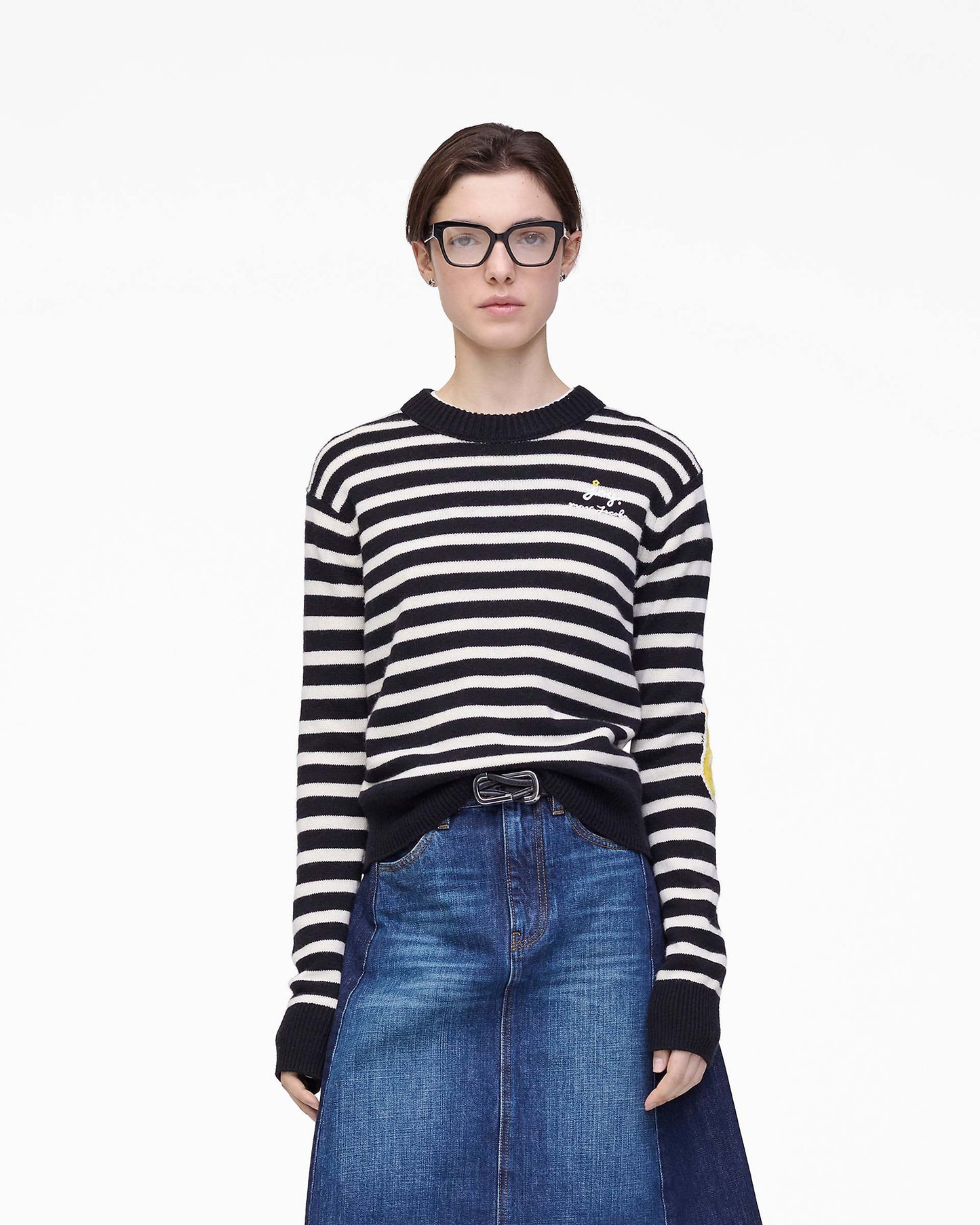 Joy Striped Crewneck