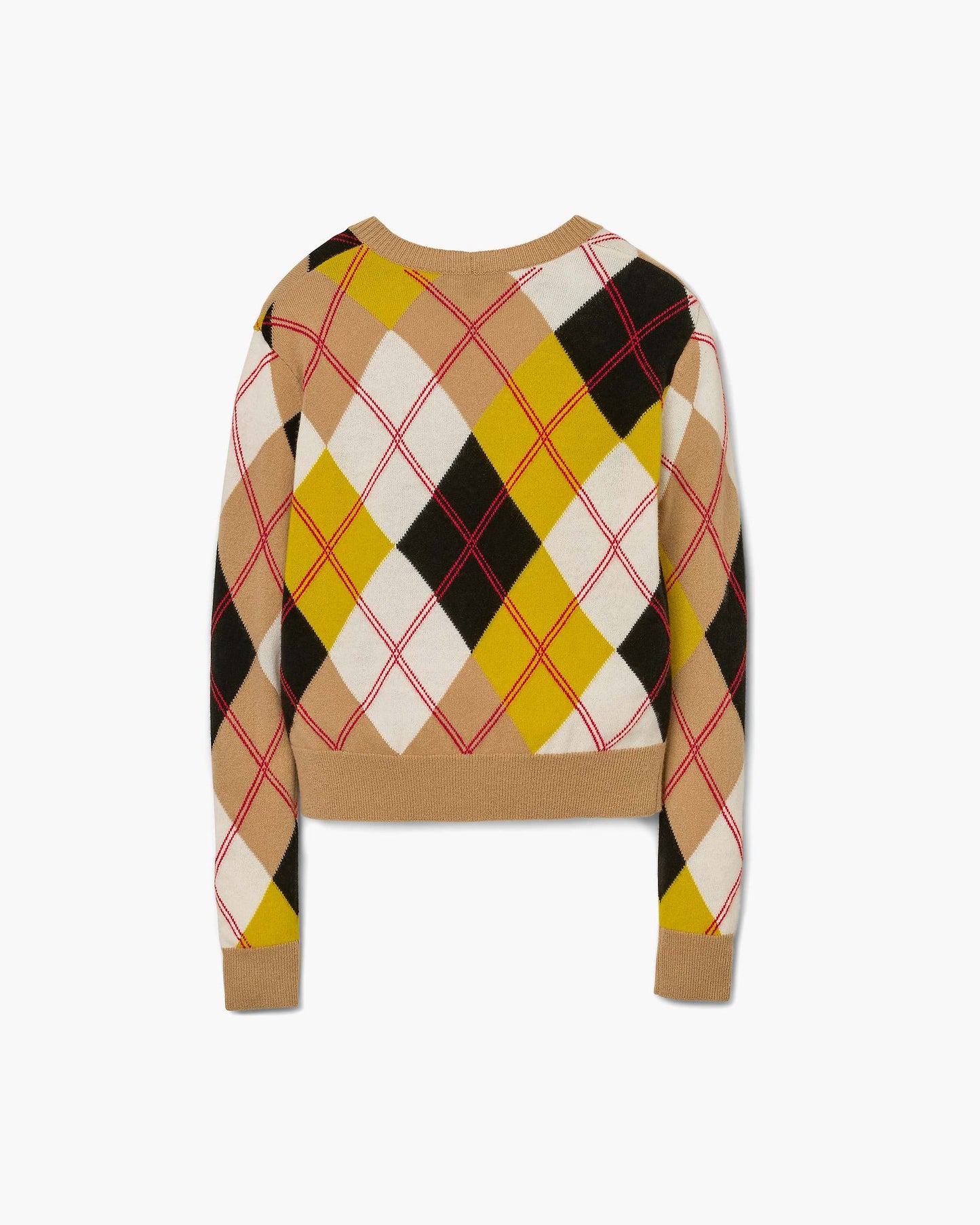 Preppy Daisy Argyle Crewneck