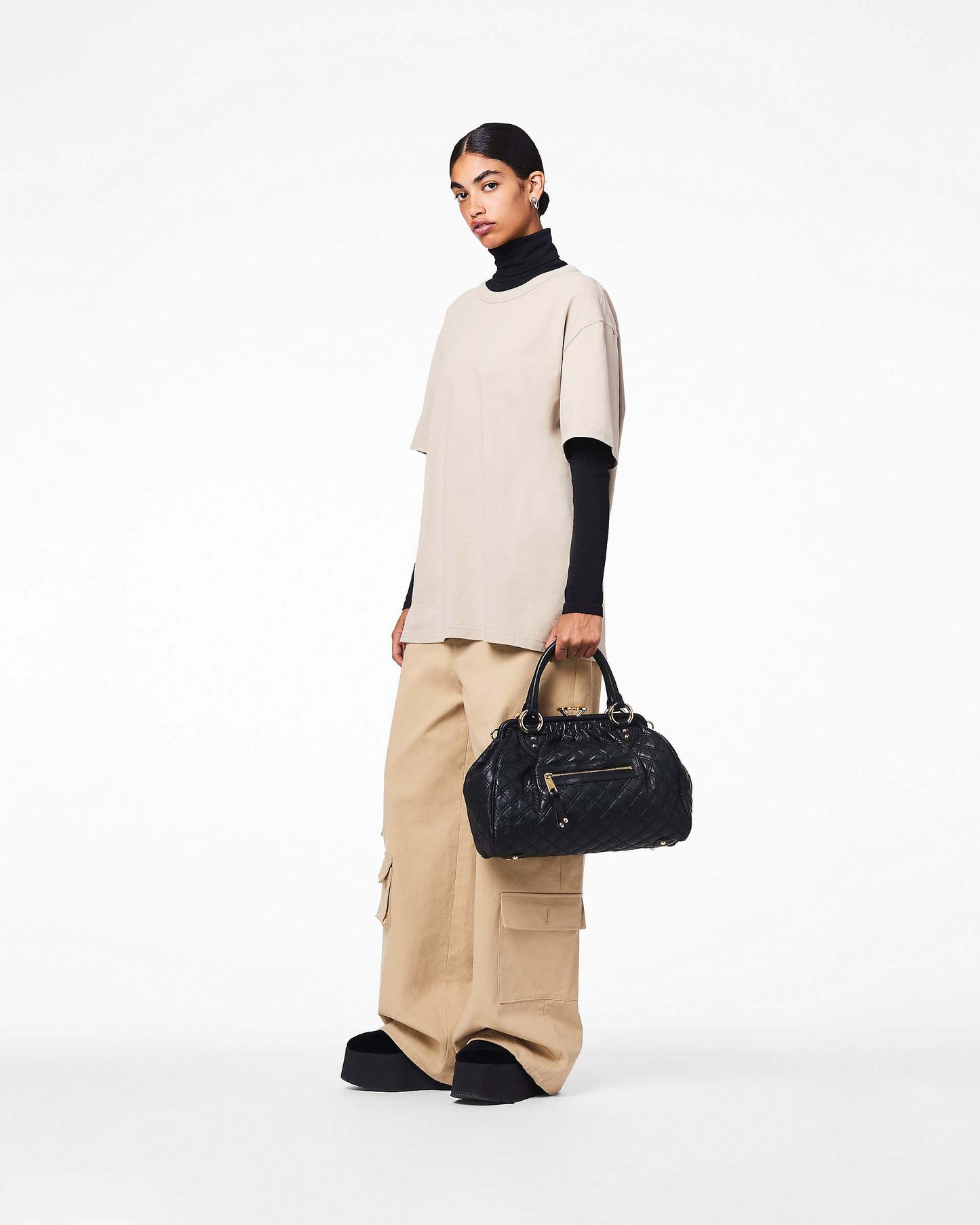 Re-Edition Quilted Leather Stam Bag