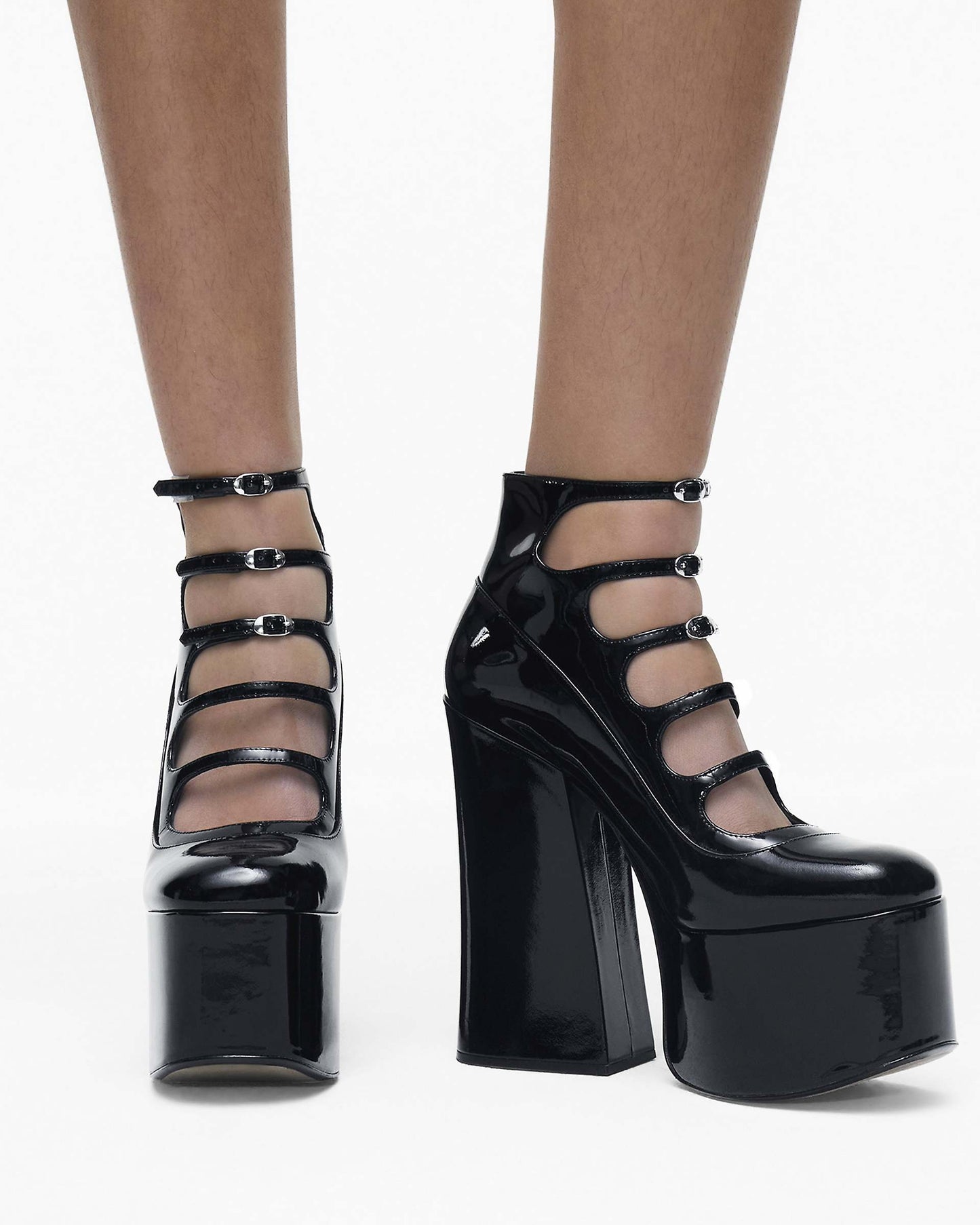The Patent Leather Kiki Ankle Boot