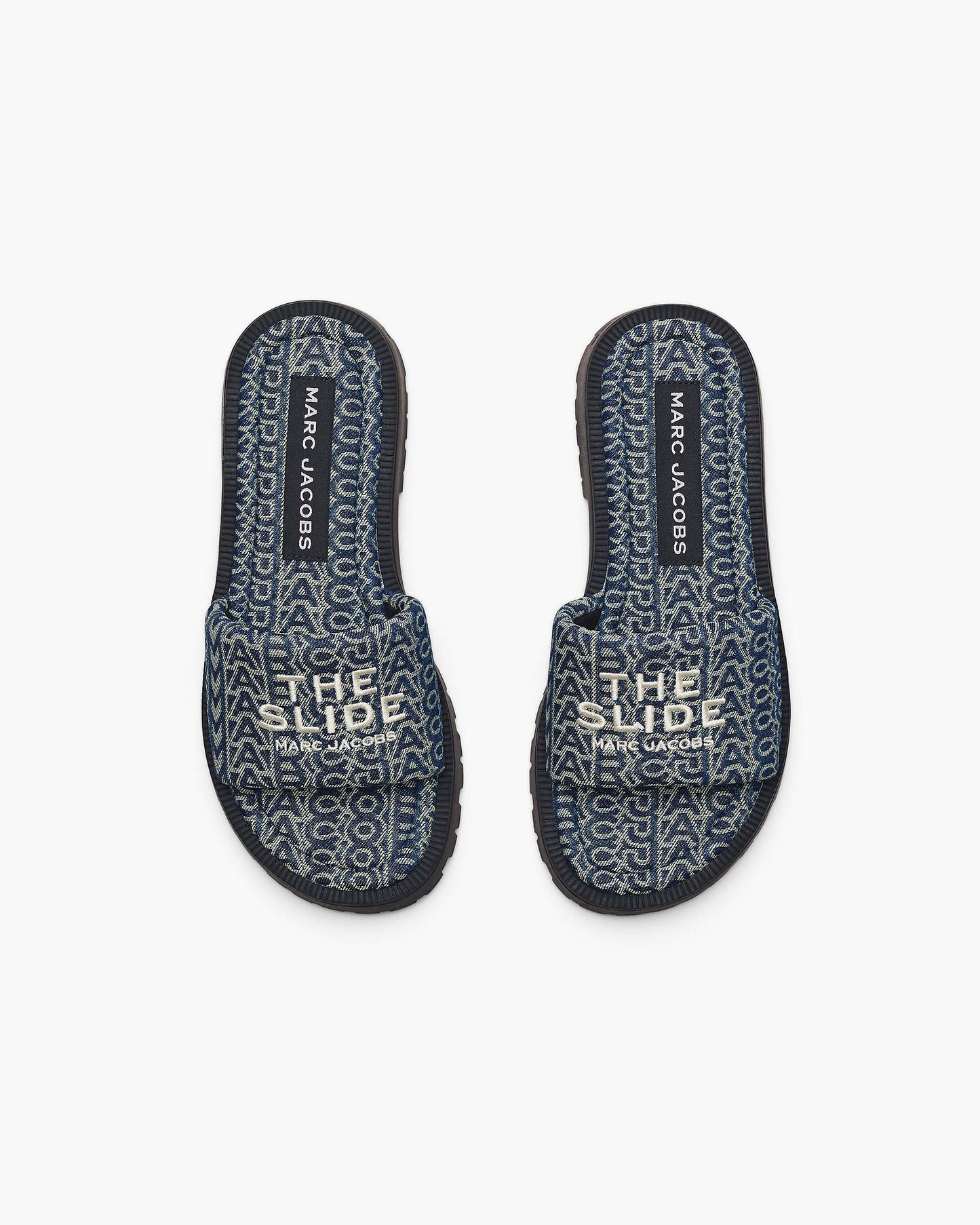 The Denim Monogram Lug Sole Slide