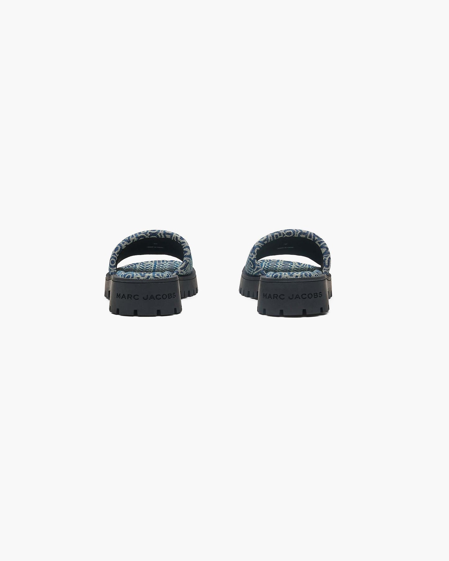 The Denim Monogram Lug Sole Slide