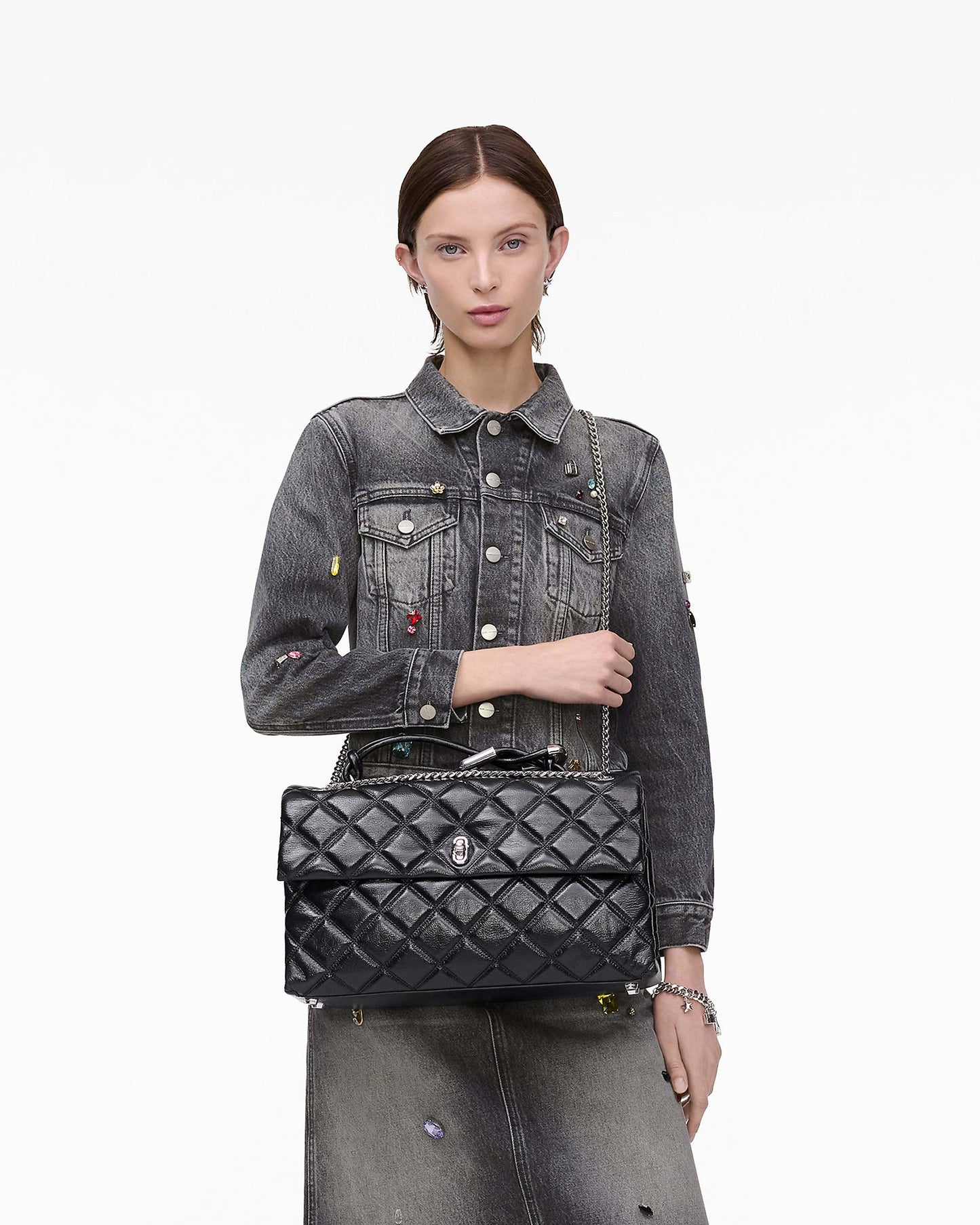 The Quilted XL Dual Convertible Shoulder Bag