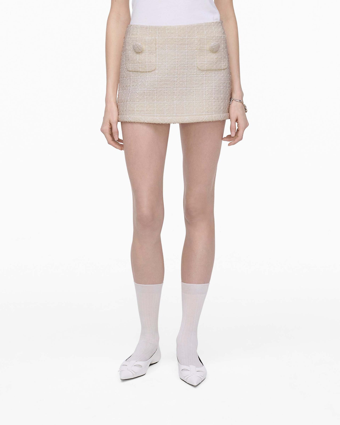 Tweed Mini Skirt