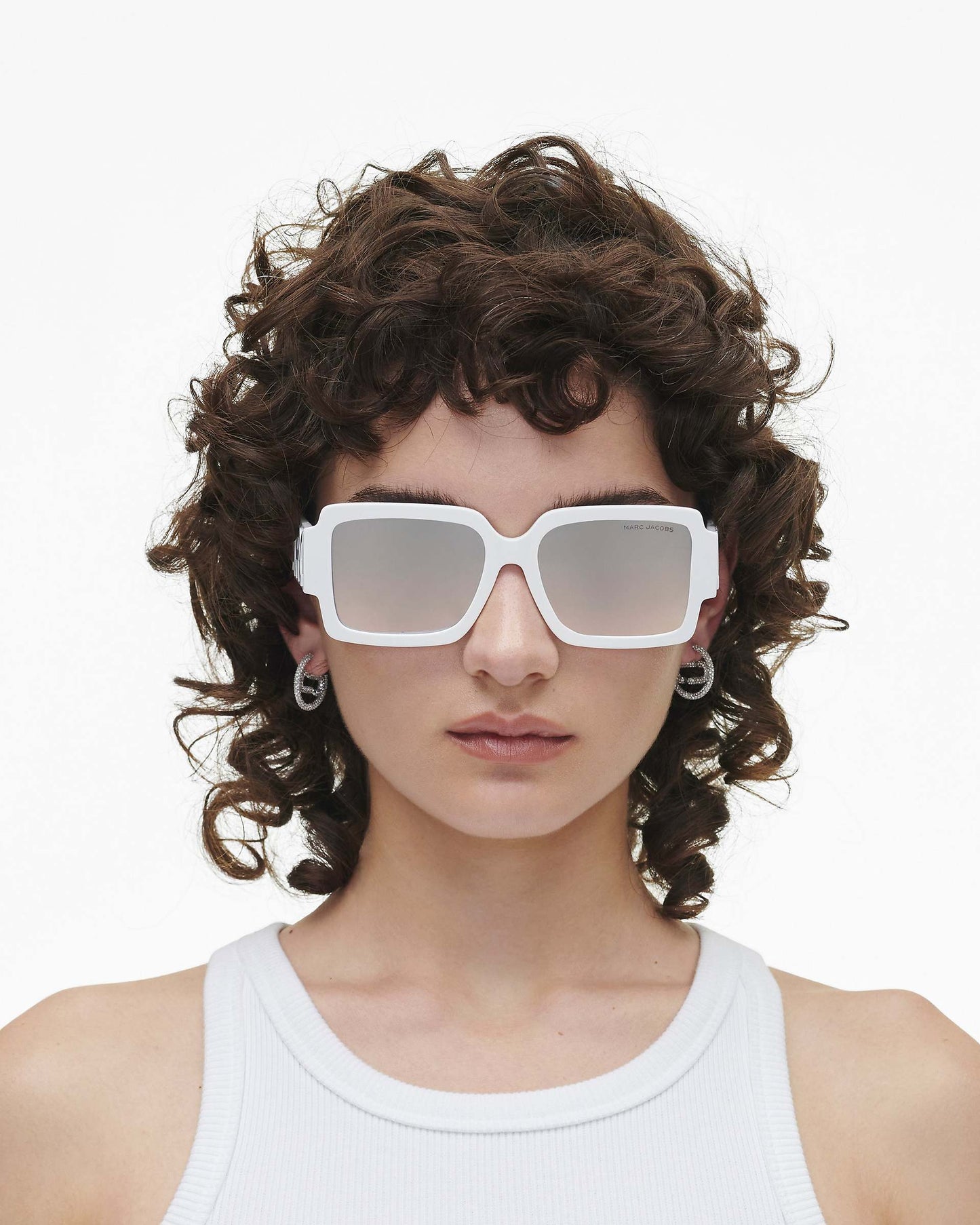 The Bold Logo Square Mirrored Sunglasses