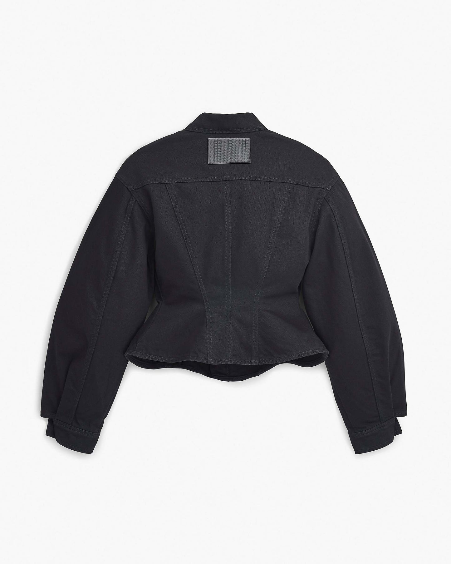 The Fluted  Denim Jacket