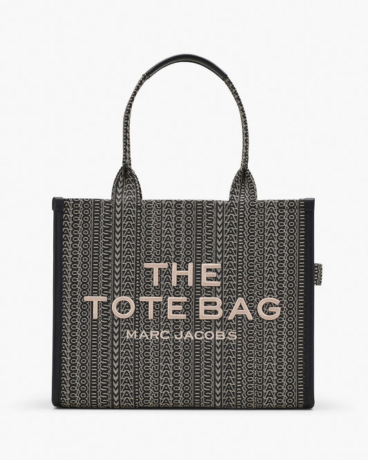 The Monogram  Jacquard Large Tote Bag