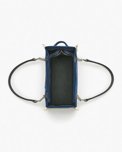 The Denim  Chain Small Tote Bag