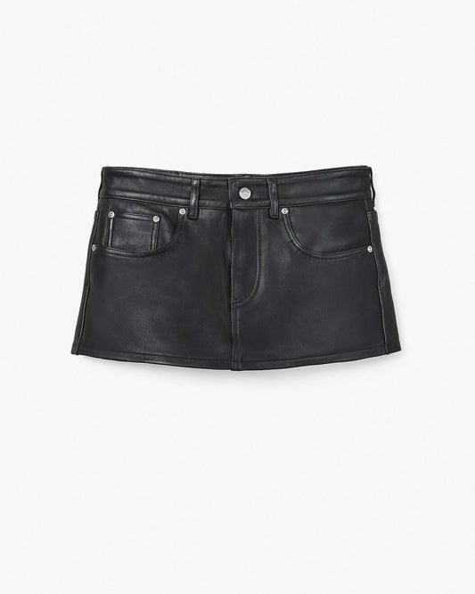 The Leather  Skort