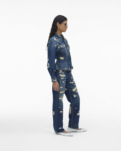 The Rip  And Repair Fluted Denim Jacket