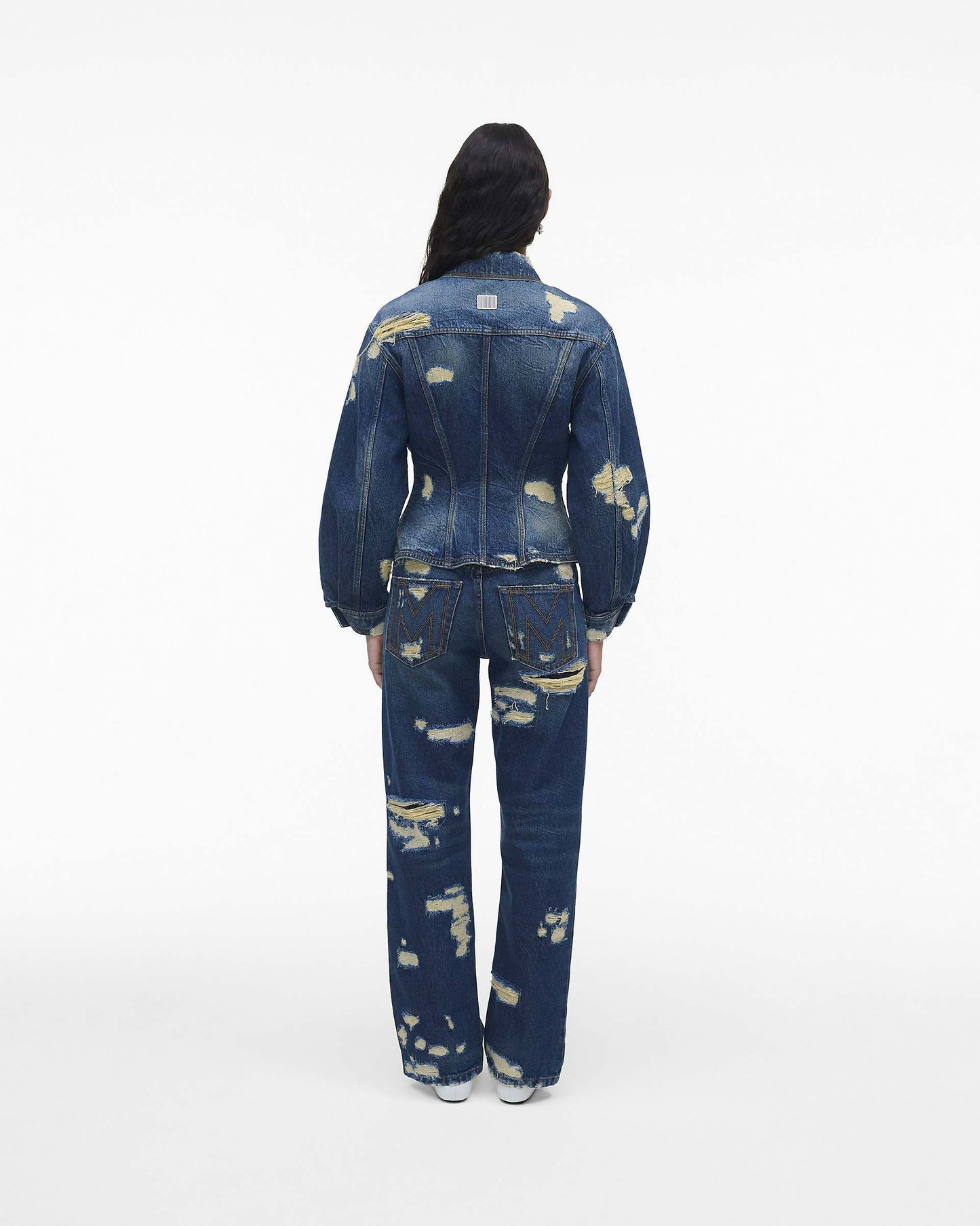 The Rip  And Repair Fluted Denim Jacket