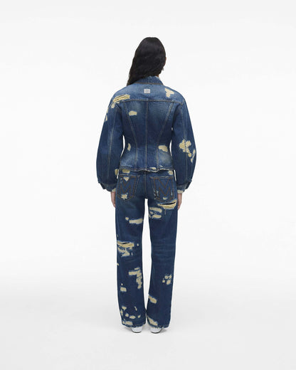 The Rip  And Repair Fluted Denim Jacket