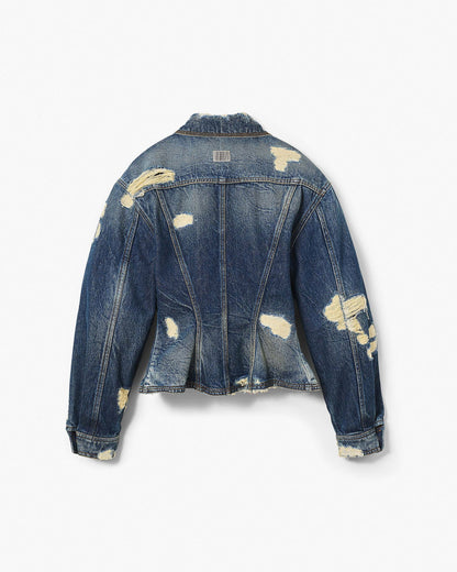 The Rip  And Repair Fluted Denim Jacket