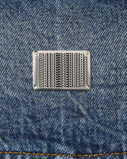 The Rip  And Repair Fluted Denim Jacket