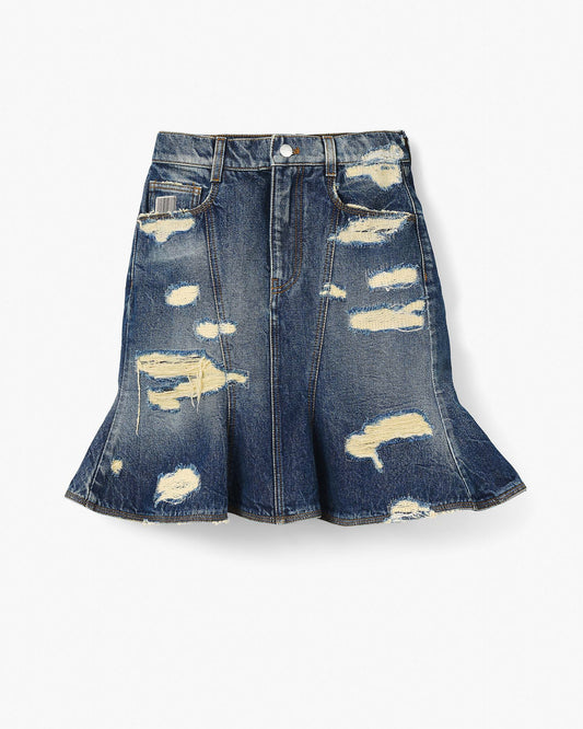The Rip  And Repair Fluted Mini Skirt
