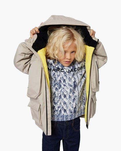 The Trompe Loeil Knit Sweatshirt