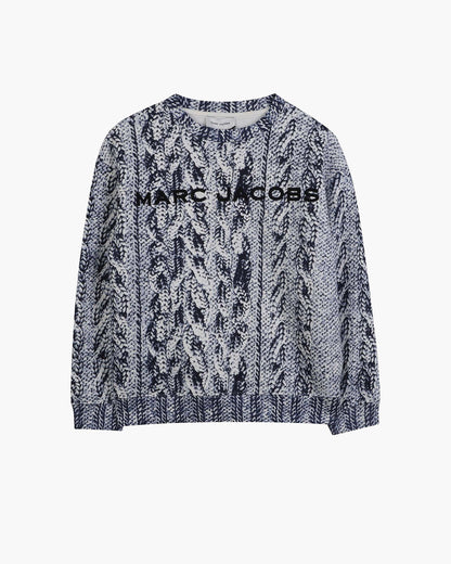The Trompe Loeil Knit Sweatshirt