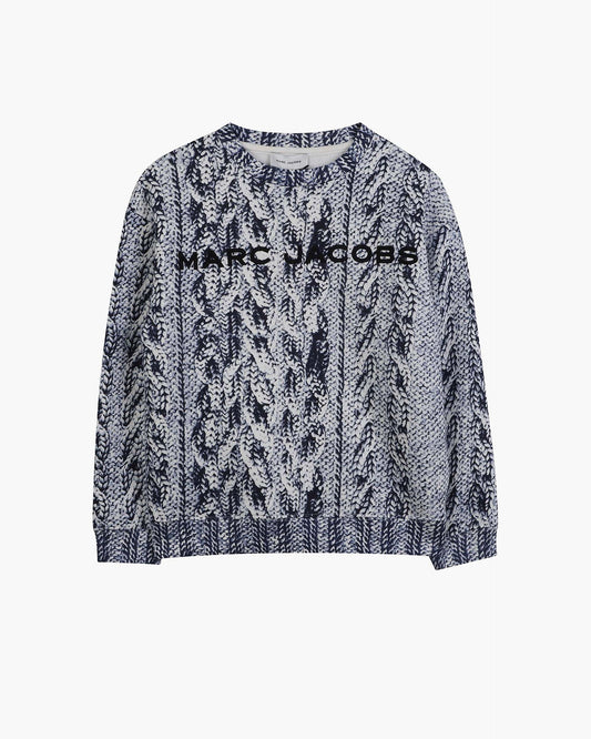 The Trompe Loeil Knit Sweatshirt