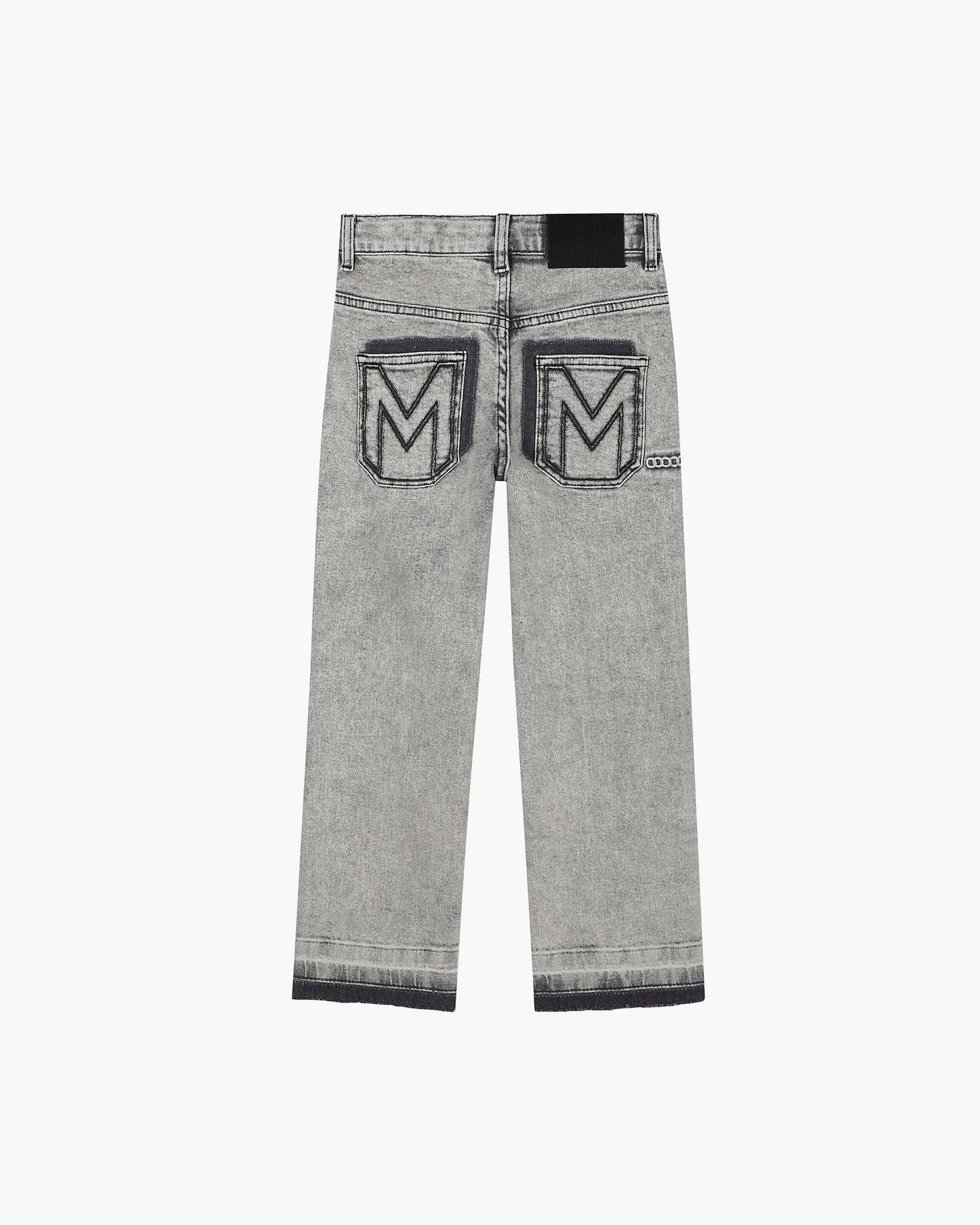 The Trompe Loeil Chain Jeans