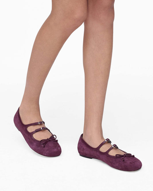 The Suede Kiki Ballerina