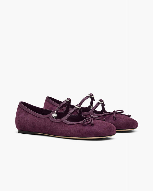 The Suede Kiki Ballerina