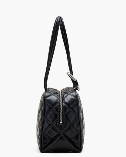 The Quilted Leather Dual Satchel