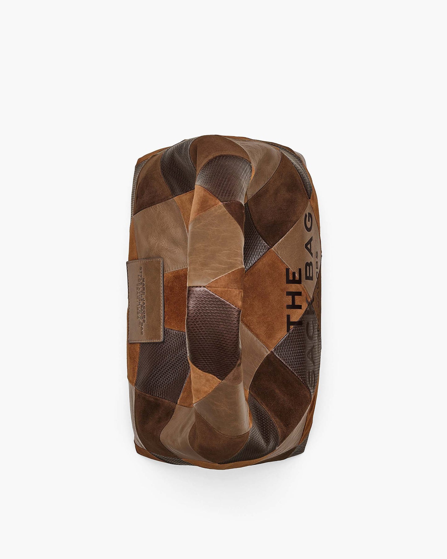 The Suede  Patchwork Sack Bag