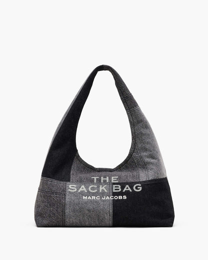The Patchwork  Denim Sack Bag