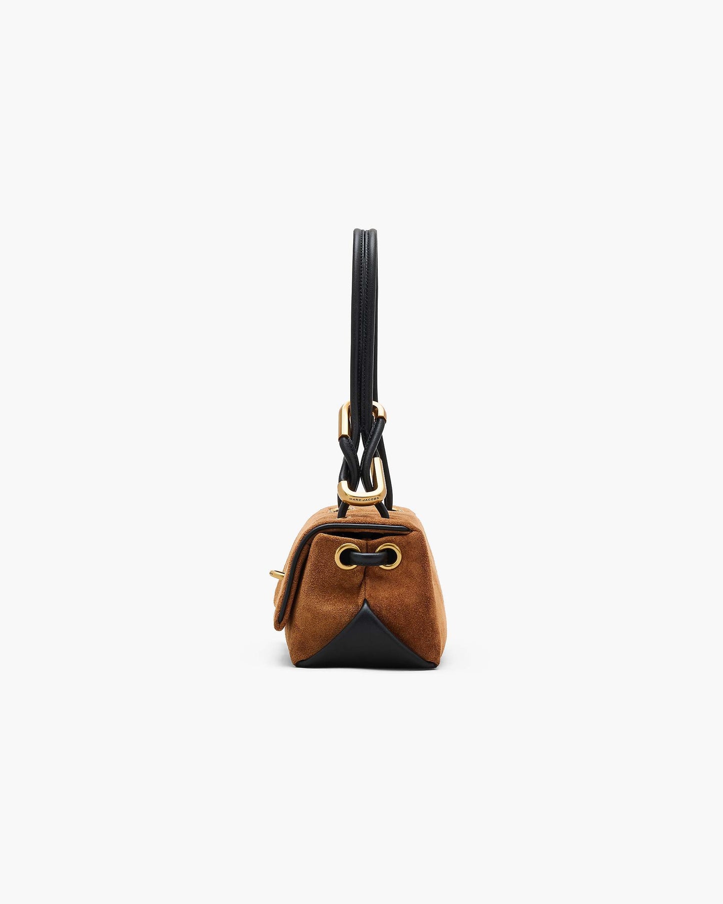 The Suede Mini Dual Shoulder Bag