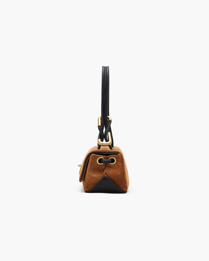 The Suede Mini Dual Shoulder Bag