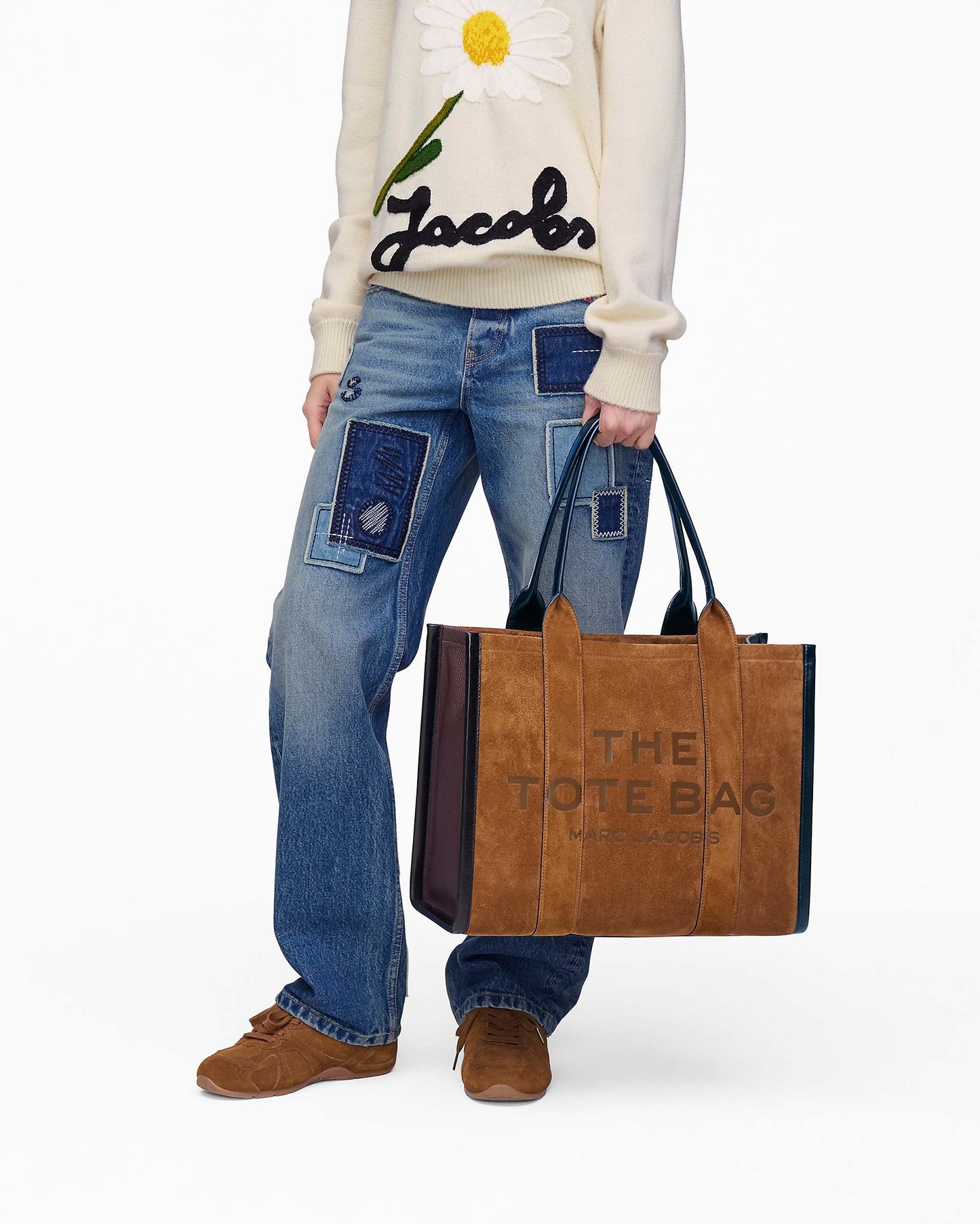The Suede Large Tote Bag