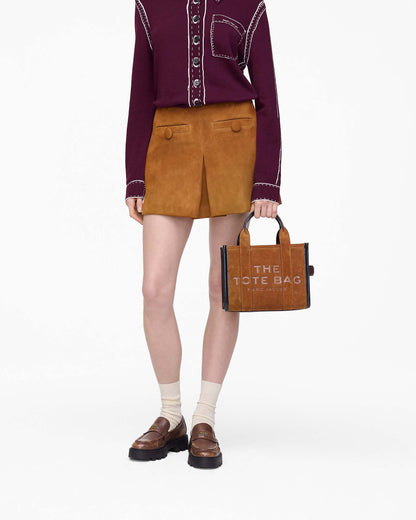 The Suede  Small Tote Bag