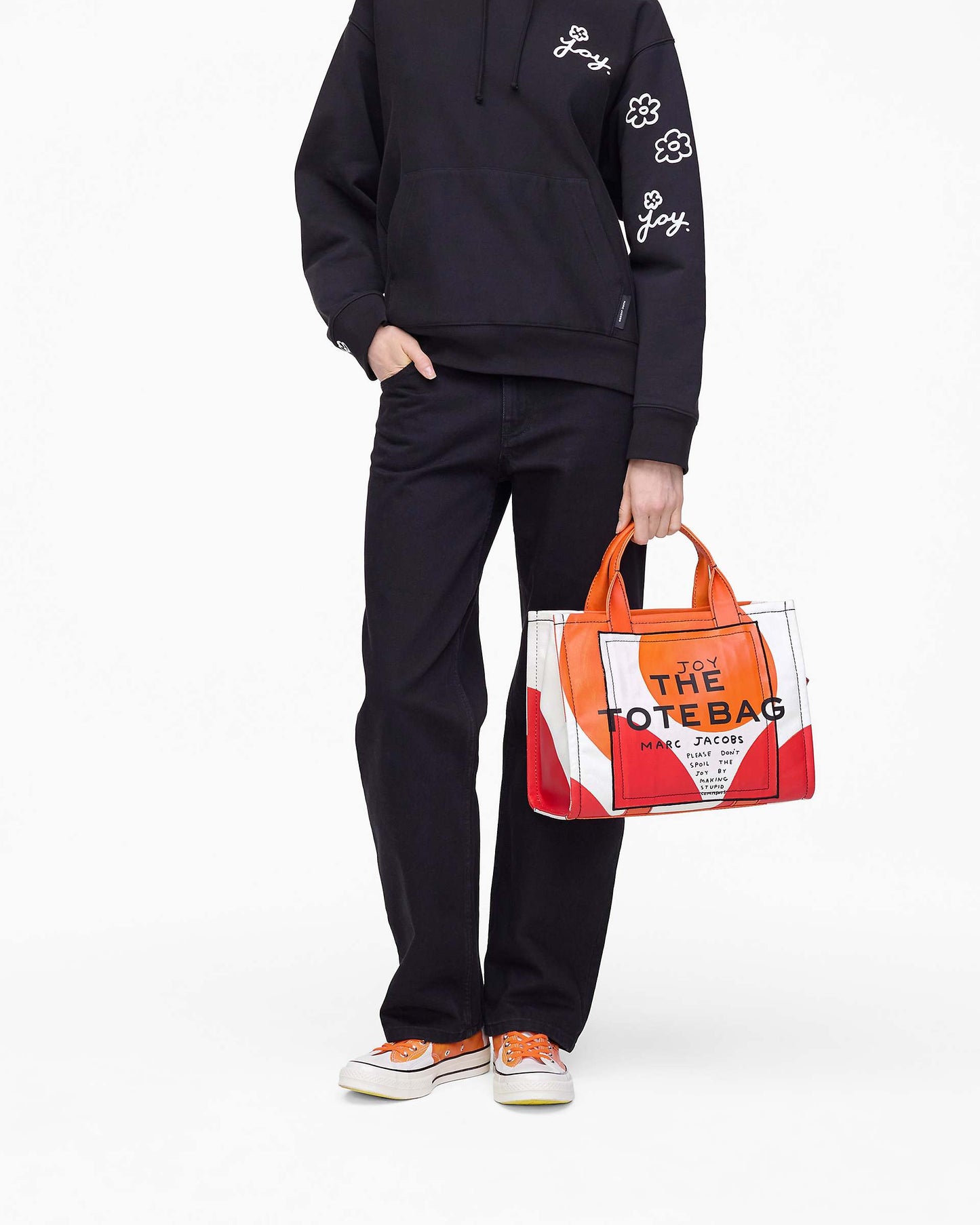 David Shrigley X MJ Canvas Medium Tote Bag