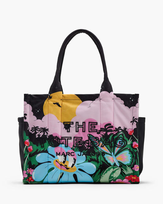 Hattie Stewart X MJ Puffy Nylon Large Tote Bag