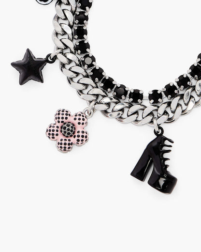 The Mini Icon Dot Charm Bracelet