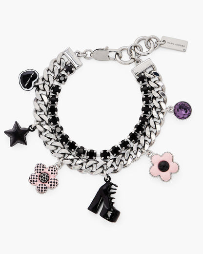 The Mini Icon Dot Charm Bracelet
