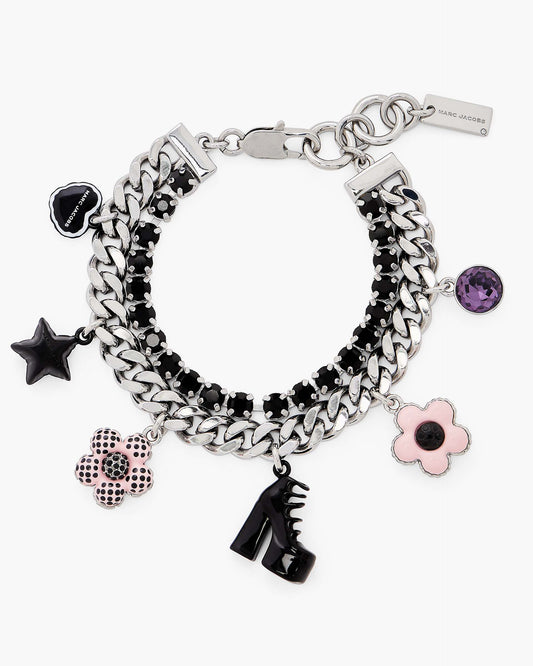 The Mini Icon Dot Charm Bracelet