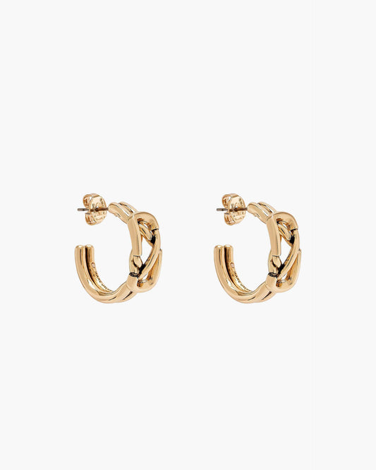 The Dual Hoop Earrings