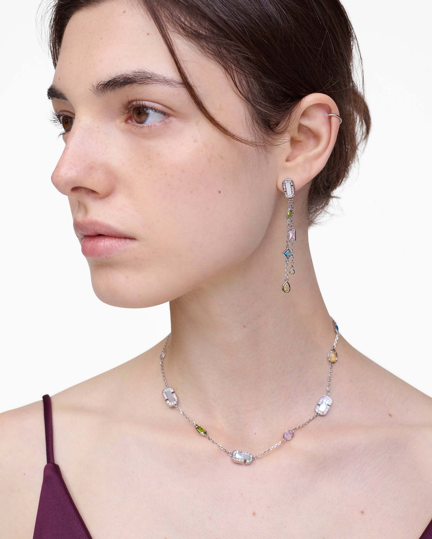 The J Marc Luxe Gem Linear Earrings