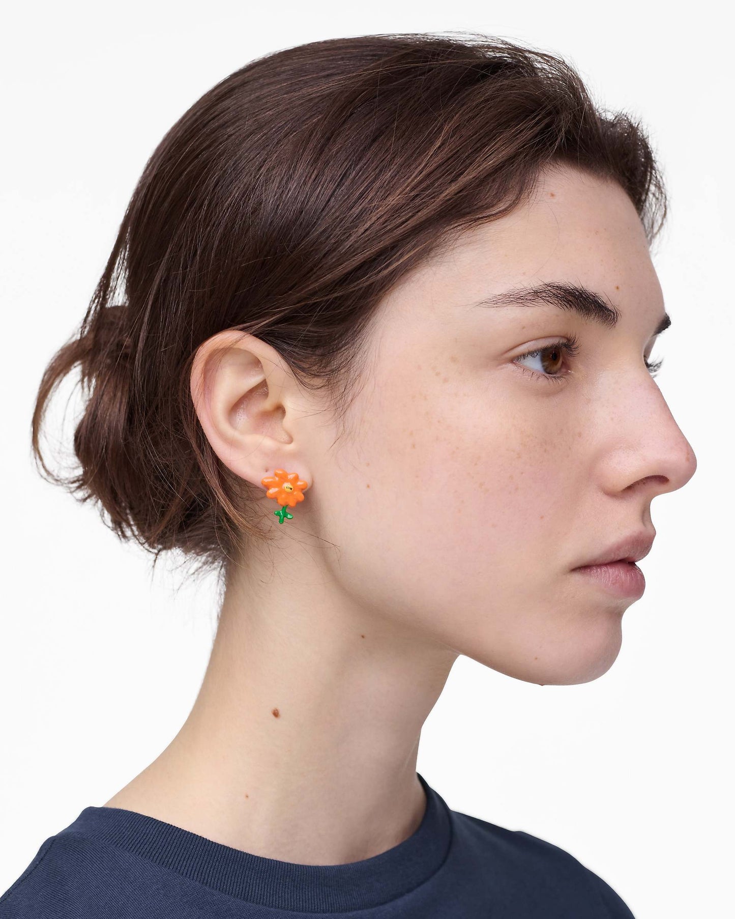 David Shrigley X MJ Joy Flower Stud Earrings