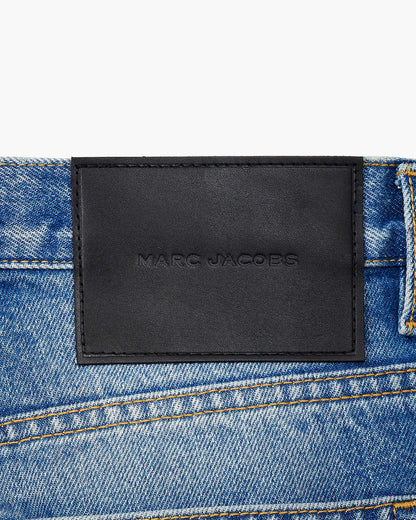 Patchwork Straight Jean