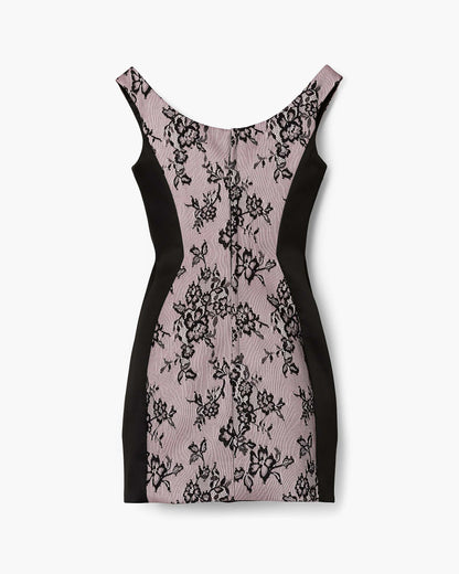 Sculpted Lace Shadow Dress